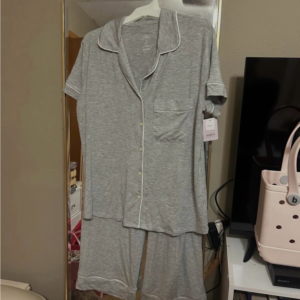 Auden Light Gray Pajama Set